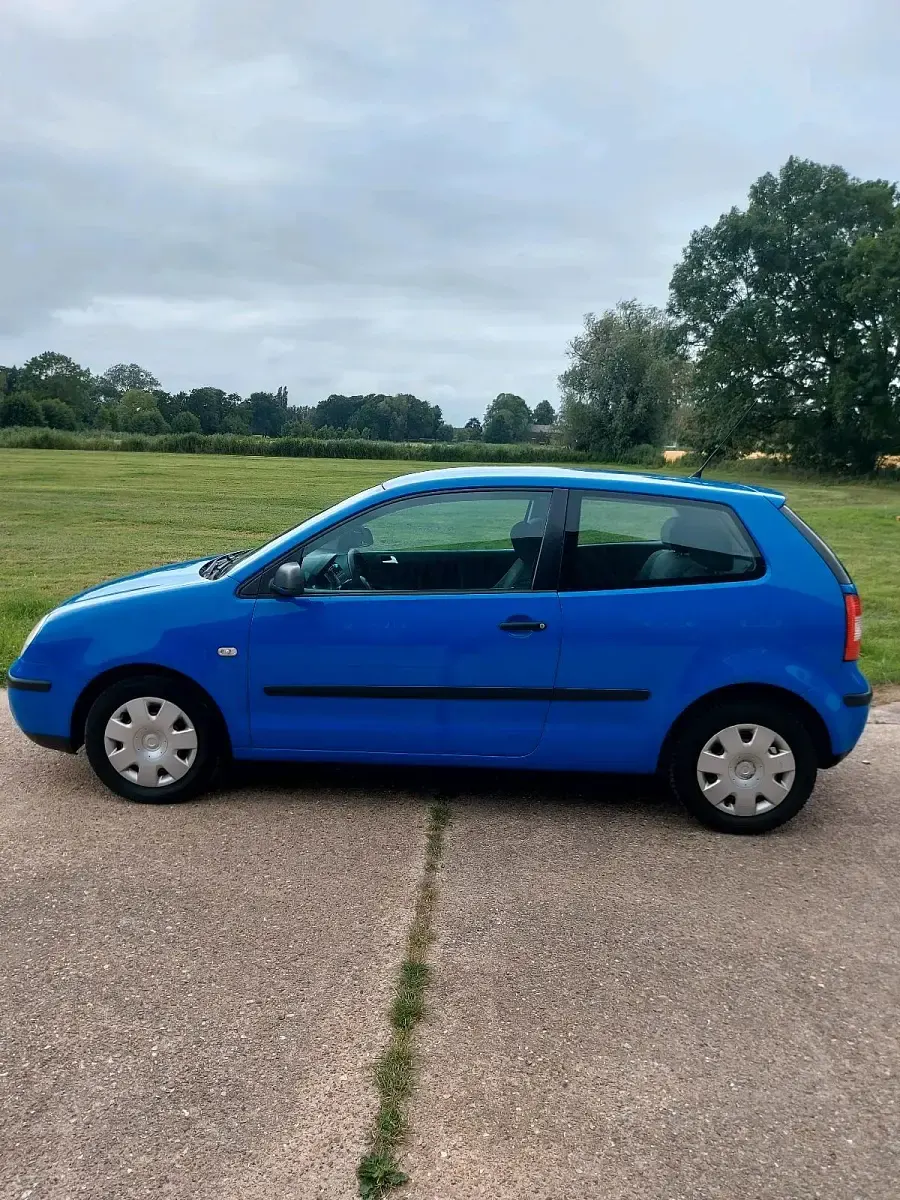 Gebraucht VW Polo 65 PS (47 kW) 2002 Blau Kleinwagen