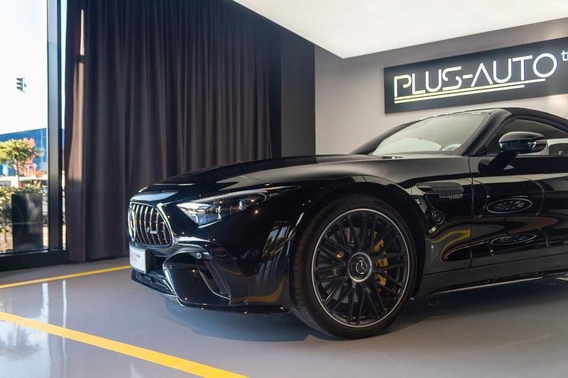 Schwarz Gebraucht 2023 Mercedes SL63 AMG AMG Cabrio | 137.900 € (Fairer Preis) - Bild 1/4