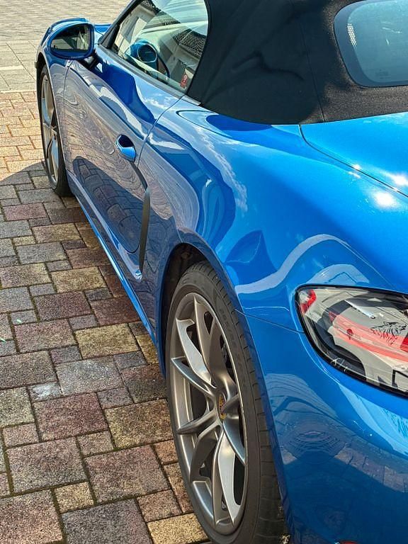 Gebraucht Porsche 718 Boxster 299 PS (219 kW) 2018 Blau Cabrio