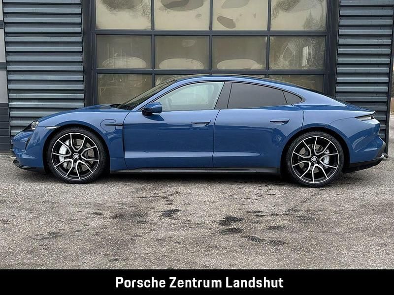 Gebraucht Porsche Taycan Turbo 500 kW (680 PS) 2023 Neptunblau Limousine