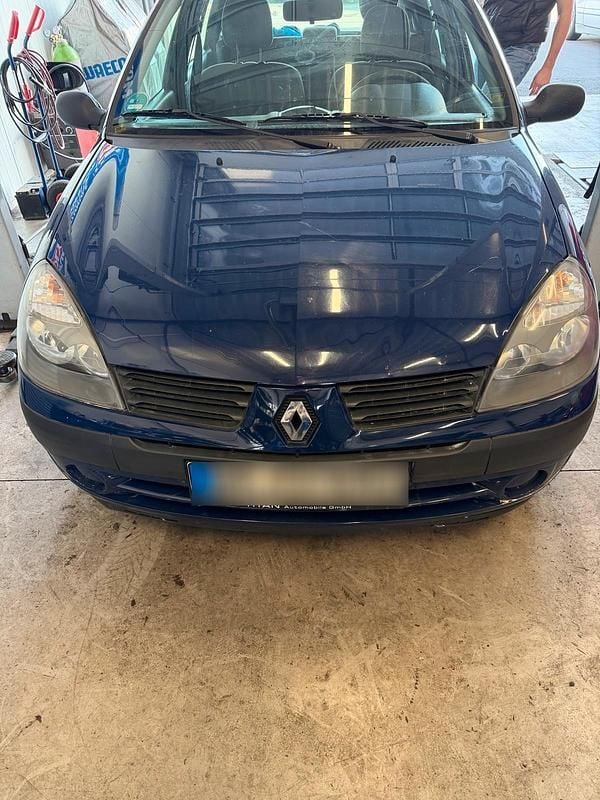 Gebraucht Renault Clio II 75 PS (55 kW) 2005 Blau Kleinwagen