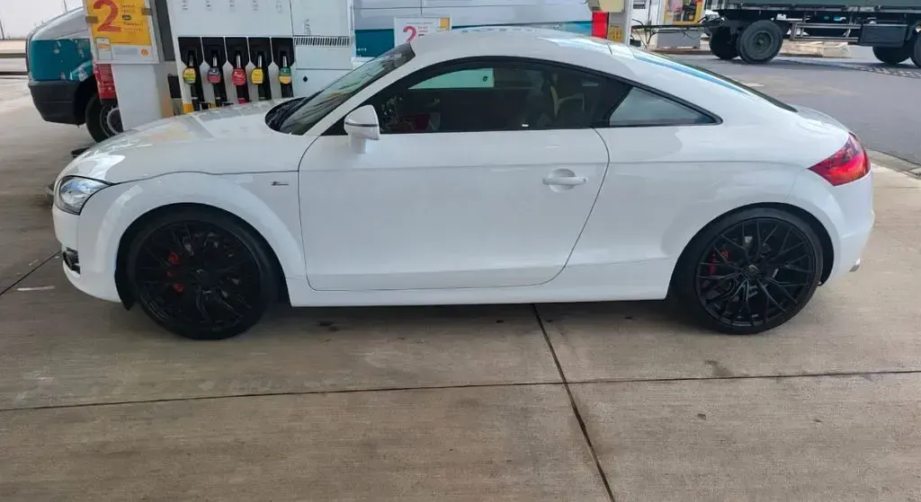 Gebraucht Audi TT S-Line 160 PS (117 kW) 2009 Weiß Coupé