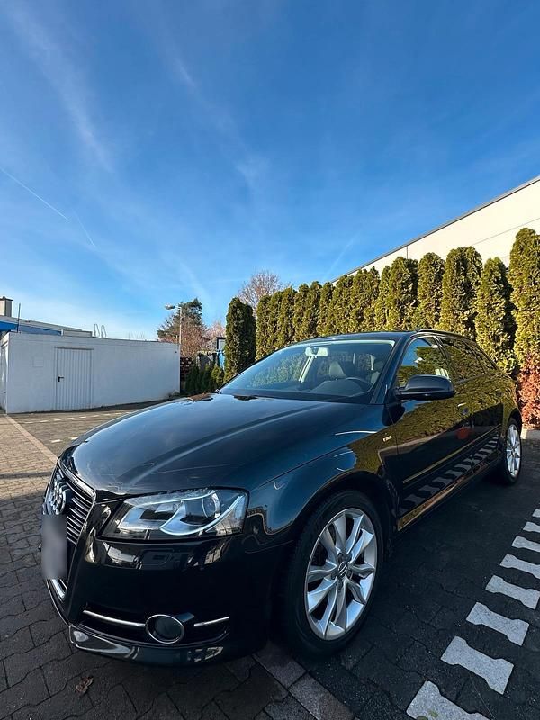 Usata Audi A3 S-Line 140 CV (102 kW) 2012 Nero Utilitaria