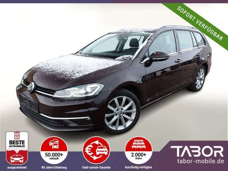 Rot Gebraucht 2018 VW Golf VII Comfortline Kombi | 15.888 € (Fairer Preis) - Bild 1/4