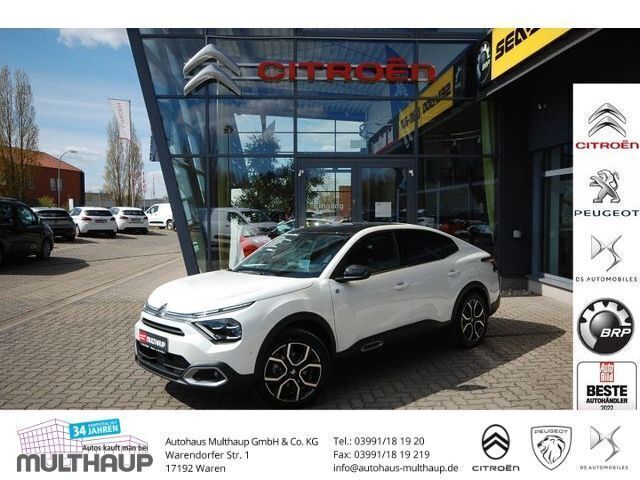 Weiß Gebraucht 2023 Citroën e-C4 Shine Limousine | 26.240 € (Etwas zu teuer) - Bild 1/4