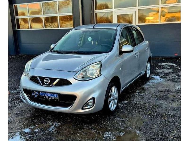 Gebraucht Nissan Micra Acenta 80 PS (58 kW) 2017 New silver (m) (metallic) Kleinwagen