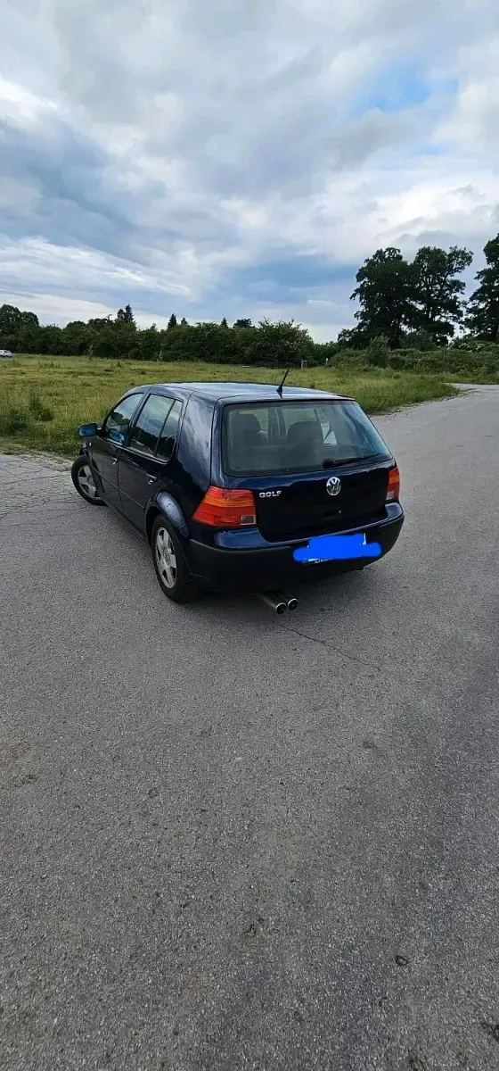 Gebraucht VW Golf IV 75 PS (55 kW) 1999 Blau Kleinwagen