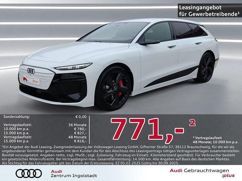Gletscherweiß metallic Gebraucht 2025 Audi e-tron Ambiente SUV | 92.950 € (Superpreis) - Bild 1/3