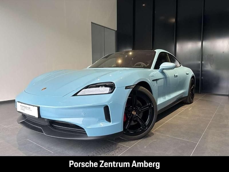 Blau Gebraucht 2024 Porsche Taycan 4S Limousine | 109.990 € - Bild 1/4