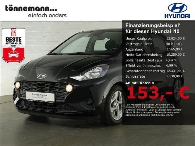 Phantom black Gebraucht 2022 Hyundai i10 Trend Kleinwagen | 12.824 € (Fairer Preis) - Bild 1/4