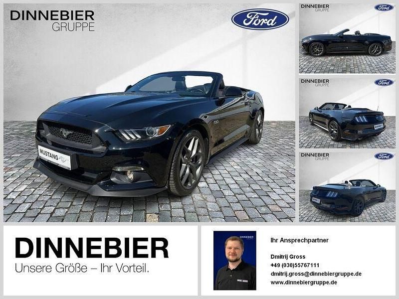 Gebraucht Ford Mustang GT Convertible 421 PS (309 kW) 2016 Schwarz (metallic) Cabrio