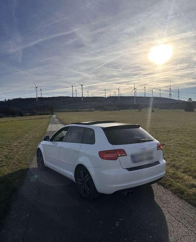 Gebraucht Audi A3 Ambition 125 PS (91 kW) 2009 Weiß Kleinwagen
