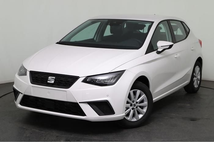 Weiß, candyweiß (b4b4) Neu 2025 Seat Ibiza Style Plus Limousine | 18.240 € (Guter Preis) - Bild 1/4