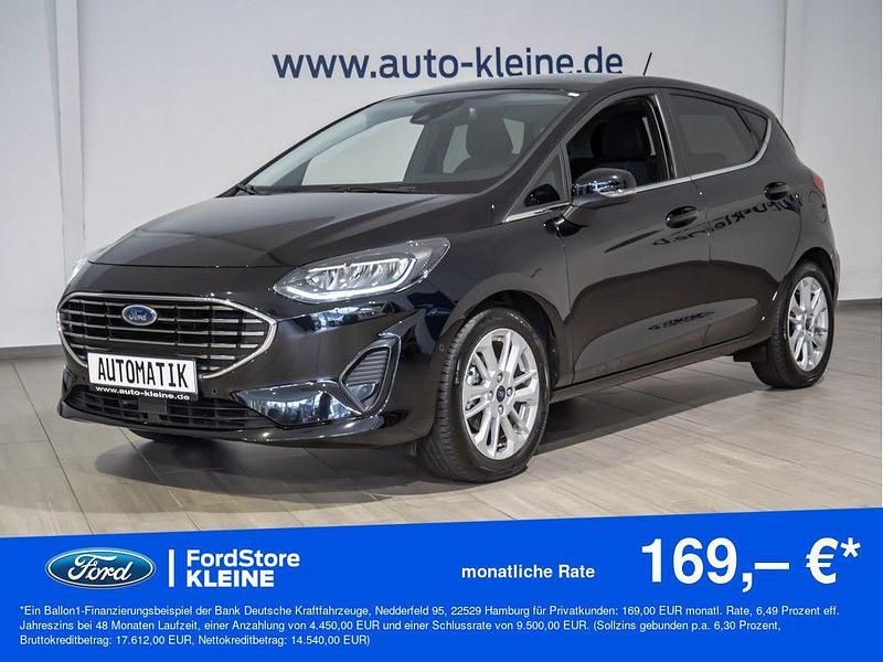 Schwarz Gebraucht 2022 Ford Fiesta Titanium Kleinwagen | 18.990 € (Fairer Preis) - Bild 1/4