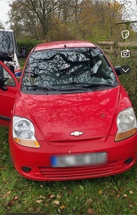Rot Gebraucht 2009 Chevrolet Matiz Kleinwagen | 650 € - Bild 1/4