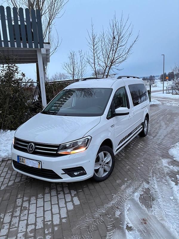 Gebraucht VW Caddy Maxi 150 PS (110 kW) 2016 Weiß Van / Kleinbus