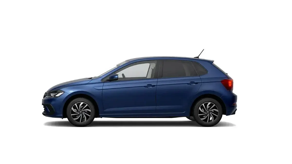 Usata VW Polo Life 80 CV (58 kW) 2022 Blu Utilitaria