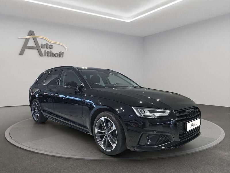 Brillantschwarz Gebraucht 2019 Audi A4 S-Line Kombi | 22.990 € (Superpreis) - Bild 1/4
