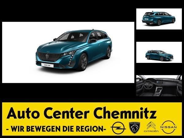 Blau (avatar blau metallic) Neu 2025 Peugeot 308 Allure Kombi | 30.685 € (Superpreis) - Bild 1/4