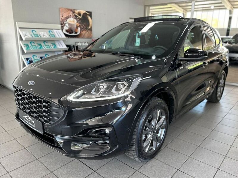 Agate black metallic Gebraucht 2022 Ford Kuga ST-Line SUV | 27.490 € (Fairer Preis) - Bild 1/4