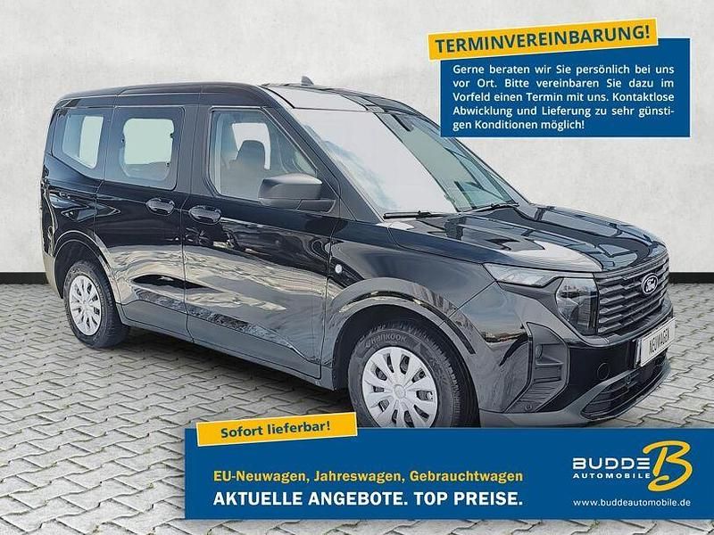 Neu Ford Tourneo Courier Trend 125 PS (91 kW) 2025 Obsidianschwarz metallic Van / Kleinbus