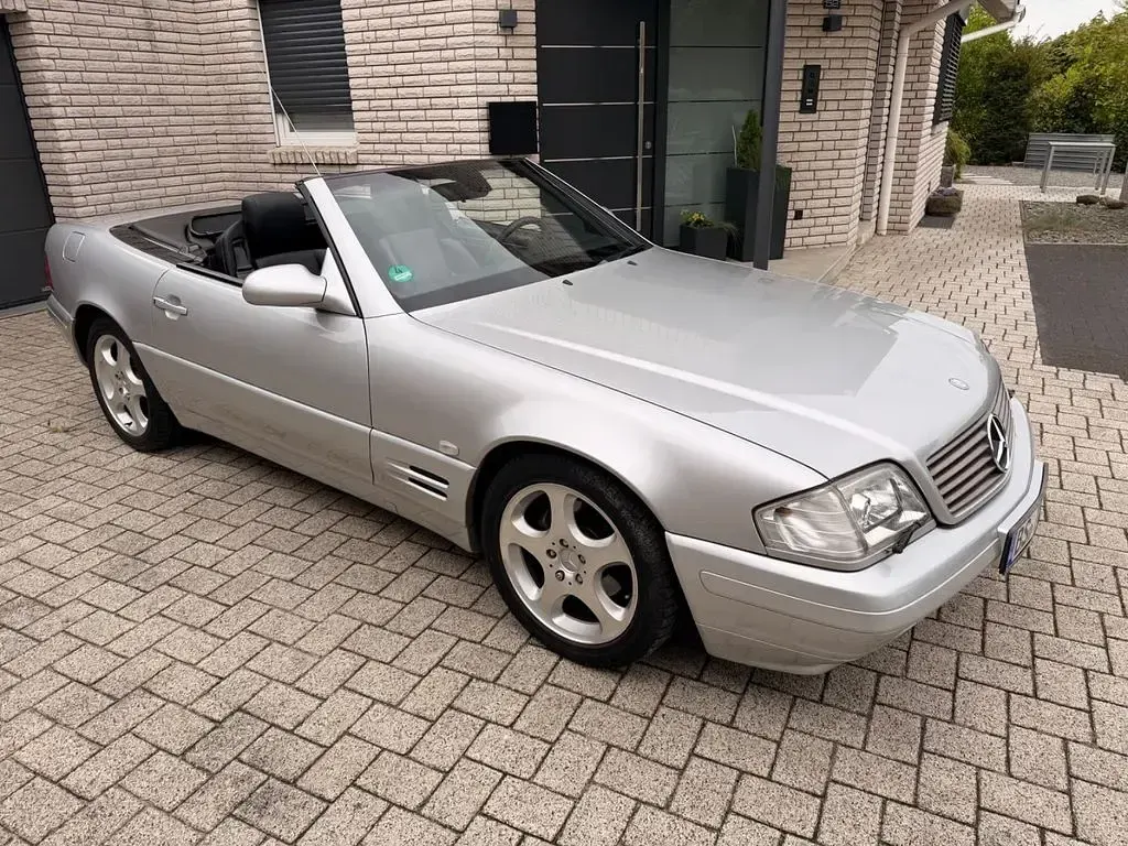 Gebraucht Mercedes SL280 204 PS (150 kW) 1999 Silber Cabrio