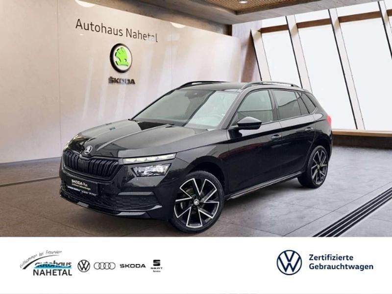 Schwarz Gebraucht 2020 Skoda Kamiq Monte Carlo SUV | 19.850 € (Fairer Preis) - Bild 1/3