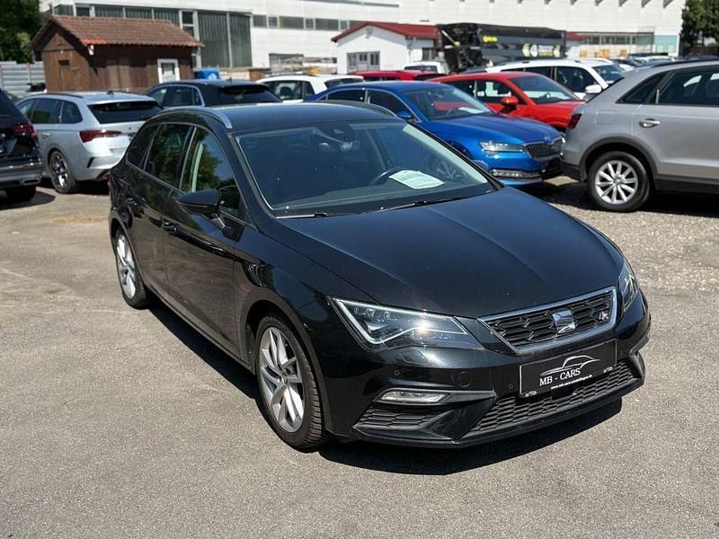 Schwarz Gebraucht 2018 Seat Leon ST FR Kombi | 15.990 € (Guter Preis) - Bild 1/4