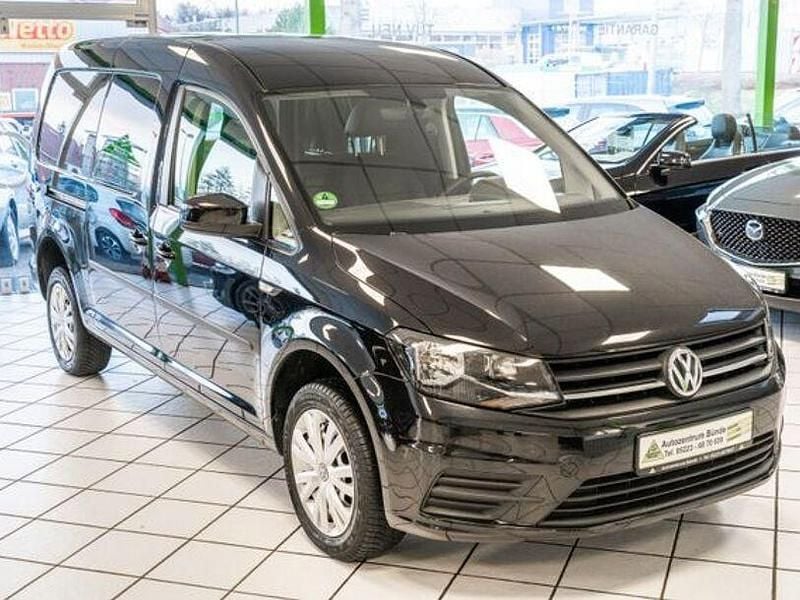 Gebraucht VW Caddy Maxi 150 PS (110 kW) 2019 Schwarz Van / Kleinbus
