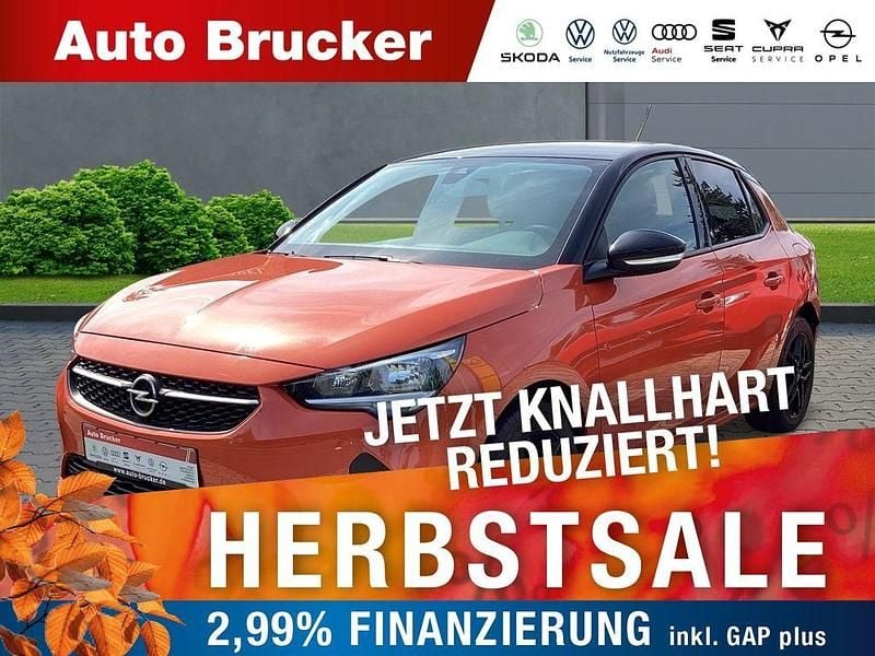 Gebraucht Opel Corsa-e Edition 100 kW (136 PS) 2021 Power orange/dynamik orange Kleinwagen