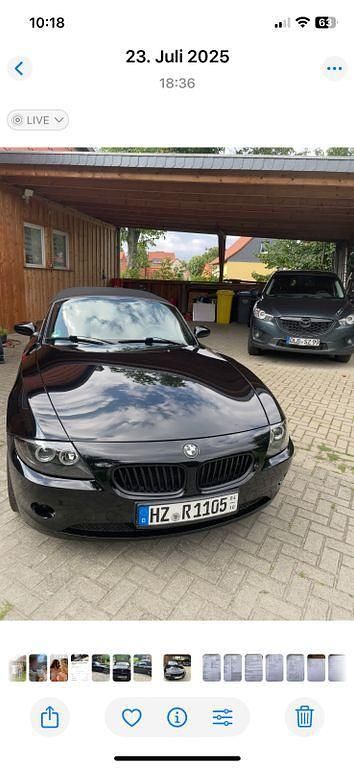 Gebraucht BMW Z4 Performance 170 PS (125 kW) 2005 Schwarz Cabrio