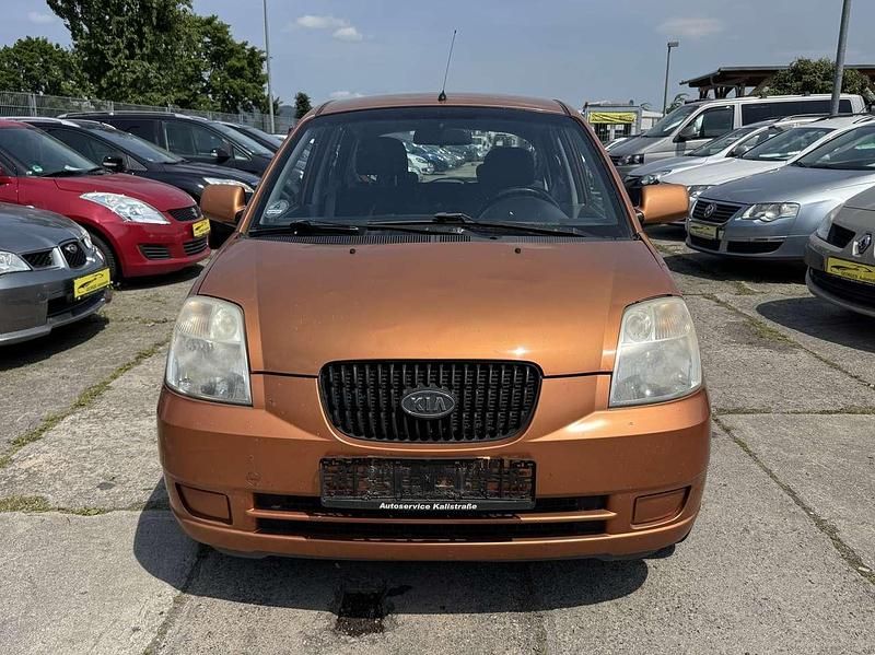 Gebraucht Kia Picanto LX 65 PS (47 kW) 2005 Orange Kleinwagen