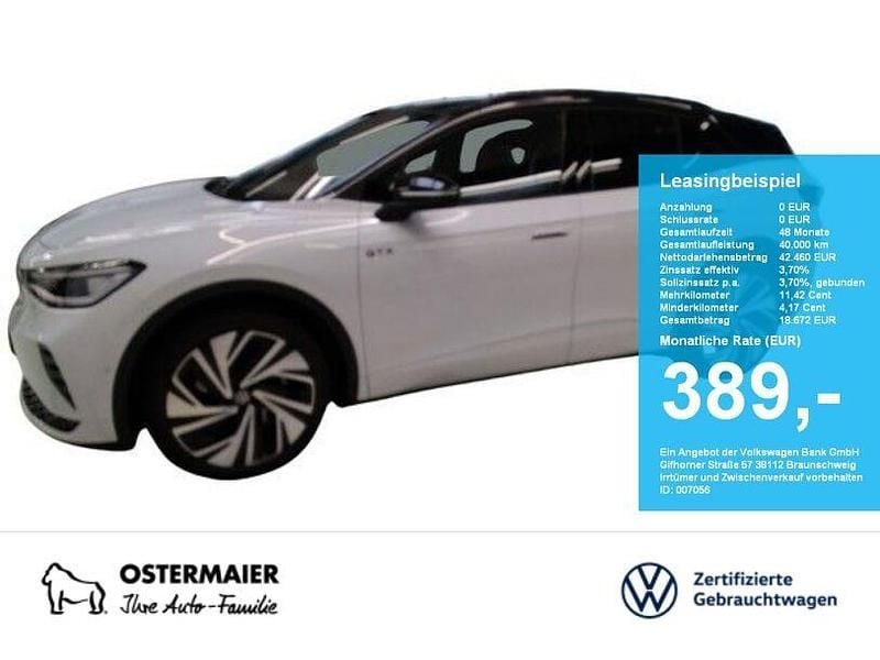 Gletscherweiß Gebraucht 2025 VW ID.4 GTX SUV | 42.460 € (Guter Preis) - Bild 1/4