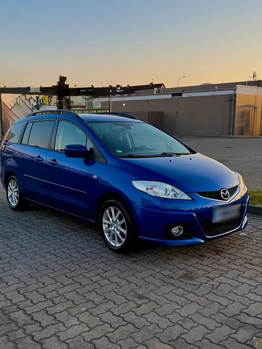 Gebraucht Mazda 5 143 PS (105 kW) 2009 Blau Van / Kleinbus