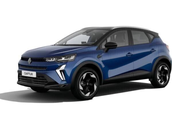 Blau (zweifarbig: ironblau und black pearl schwarz) Neu 2024 Renault Captur Techno SUV | 27.378 € (Fairer Preis) - Bild 1/2