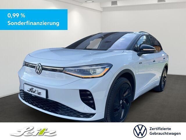 Gletscherweiß metallic Gebraucht 2023 VW ID.4 GTX SUV | 44.680 € - Bild 1/2
