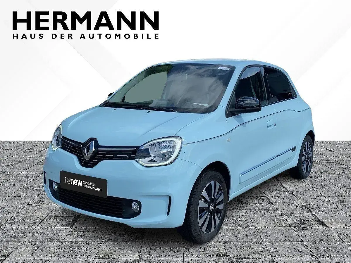 Gebraucht Renault Twingo Techno 60 kW (82 PS) 2023 Pastellblau (blau) Kleinwagen