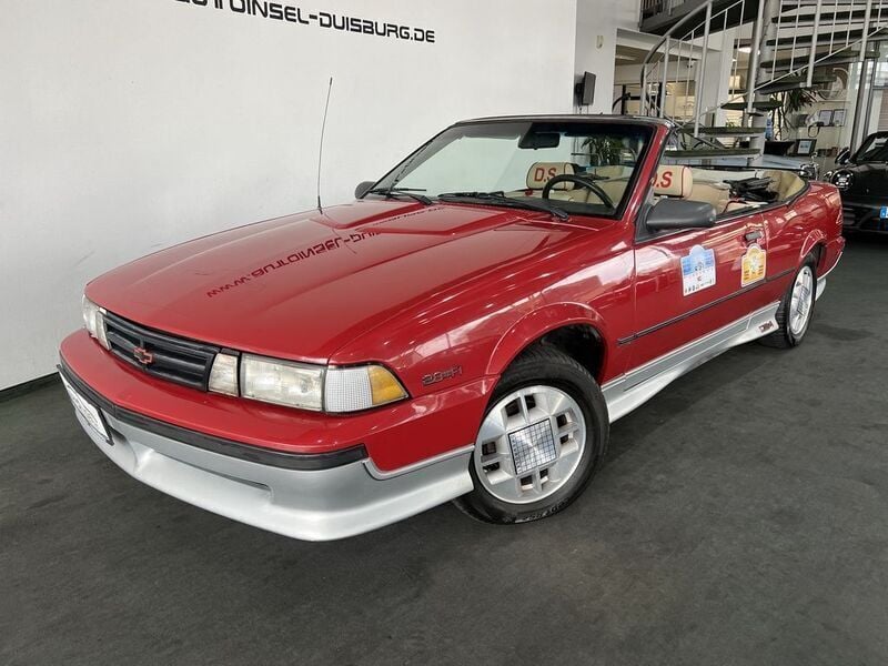 Rot Gebraucht 1989 Chevrolet Cavalier Cabrio | 13.850 € - Bild 1/4