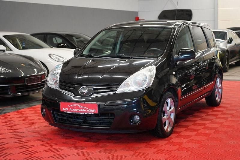 Gebraucht Nissan Note Acenta 88 PS (64 kW) 2009 Schwarz Kleinwagen