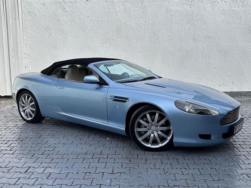 Gebraucht Aston Martin DB9 457 PS (336 kW) 2006 Blau Cabrio
