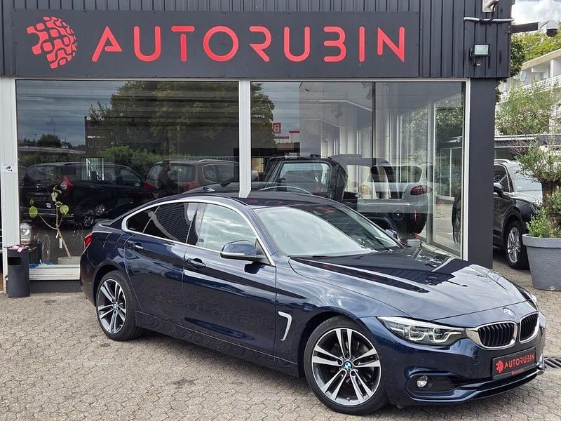 Blau Gebraucht 2020 BMW 420 Gran Coupé Sport Line Coupé | 24.700 € (Superpreis) - Bild 1/4