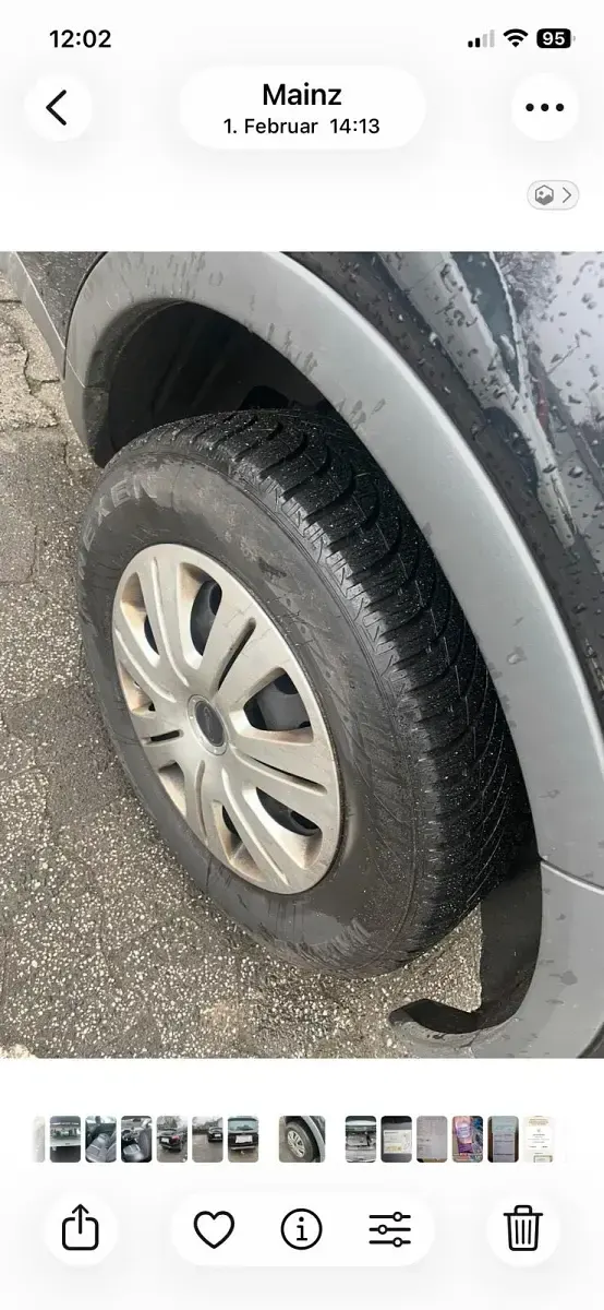 Gebraucht Ford Kuga 136 PS (100 kW) 2009 Schwarz SUV