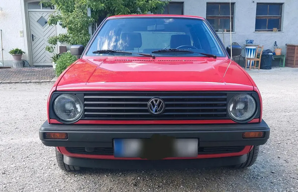 Gebraucht VW Golf II 90 PS (66 kW) 1986 Rot Kleinwagen