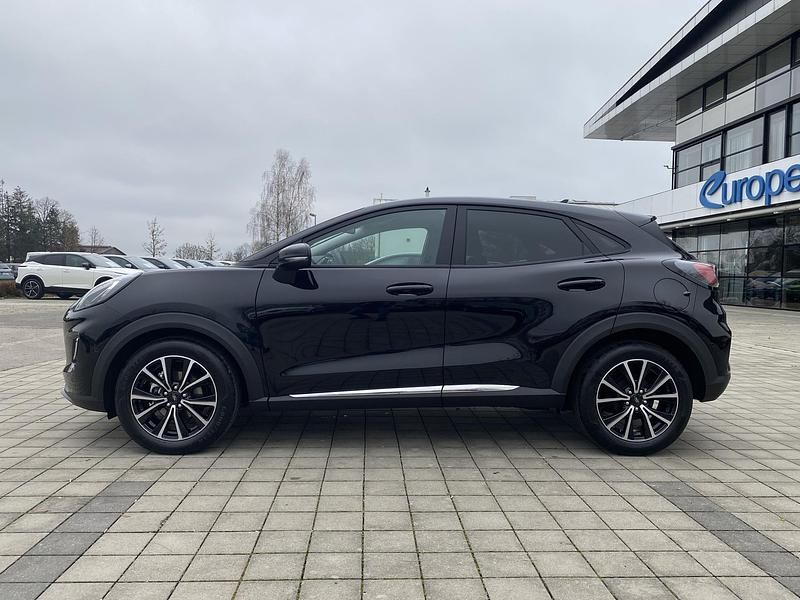Gebraucht Ford Puma Titanium 125 PS (91 kW) 2022 Agate black metallic/schwarz SUV