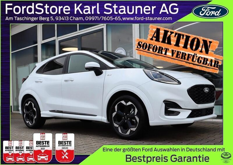 Weiß Neu 2025 Ford Puma ST-Line X SUV | 28.280 € (Fairer Preis) - Bild 1/4