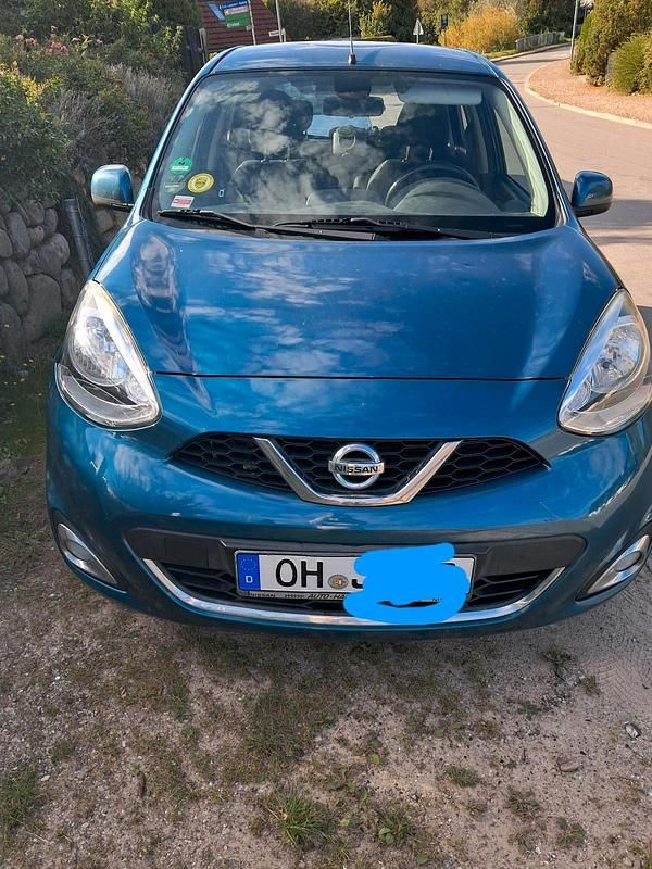 Blau Gebraucht 2014 Nissan Micra Kleinwagen | 3.500 € (Guter Preis) - Bild 1/4