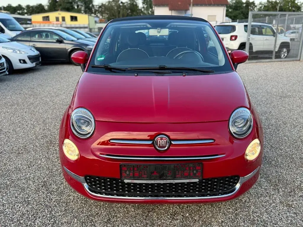 Gebraucht Fiat 500C Lounge 69 PS (50 kW) 2017 Rot Cabrio