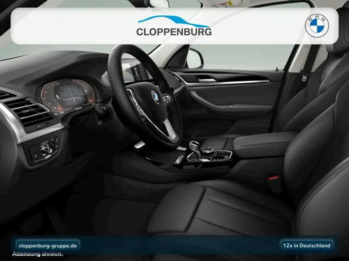 Gebraucht BMW X3 Sport Line 184 PS (135 kW) 2023 Schwarz ii SUV