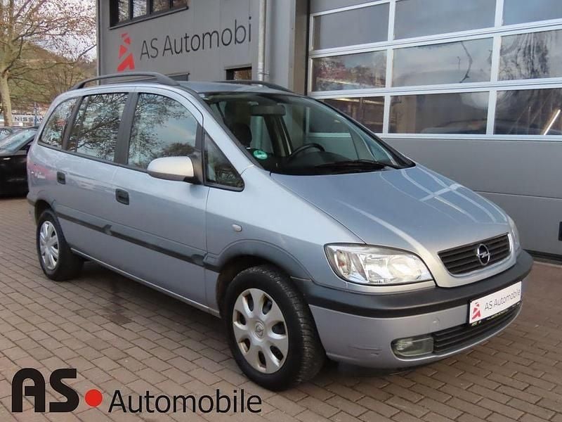 Grau Gebraucht 2002 Opel Zafira Van / Kleinbus | 990 € (Superpreis) - Bild 1/4