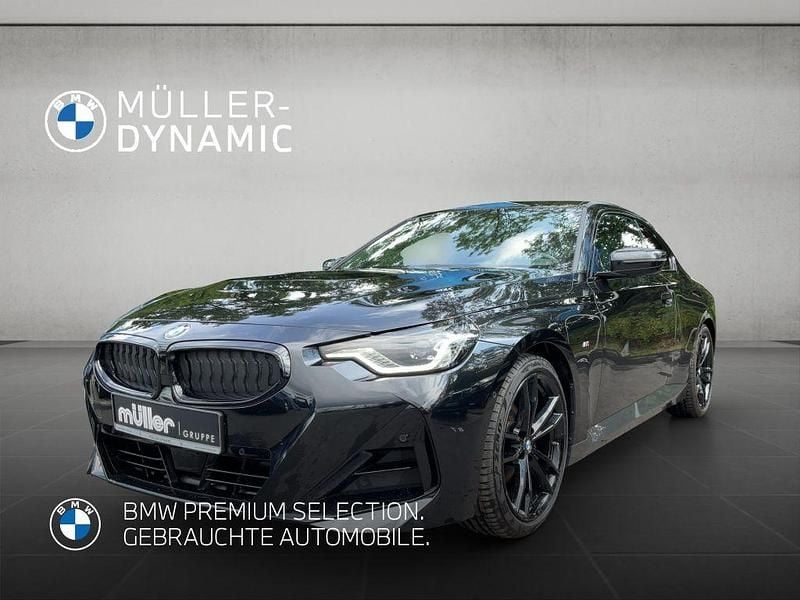 Saphirschwarz (metallic) Gebraucht 2022 BMW 220 M Sport Coupé | 36.880 € (Etwas zu teuer) - Bild 1/4